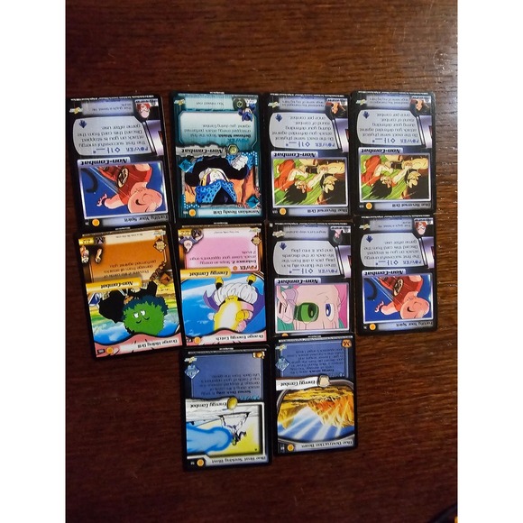 Dragon Ball Z DBZ CCG Score Trading Cards Lot Energy Combat Non Combat - Picture 2 of 3